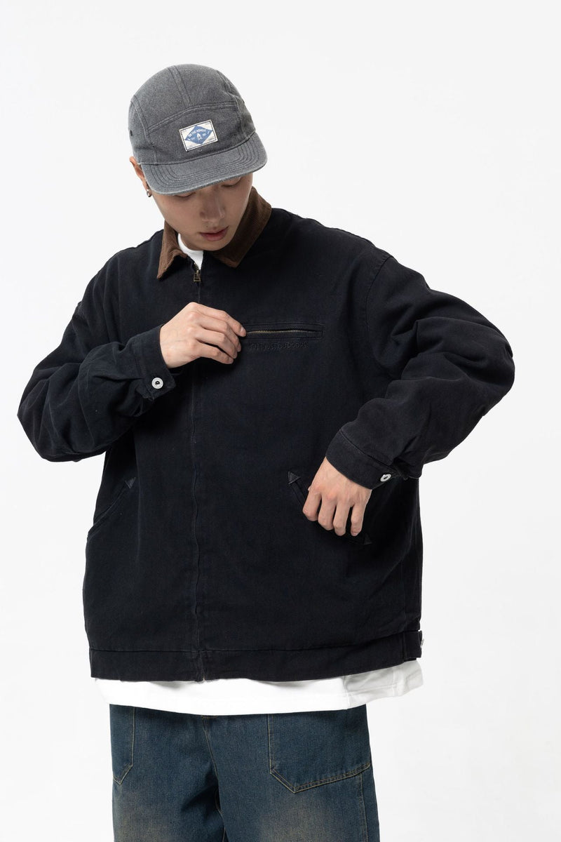Washed Lapel Jacket