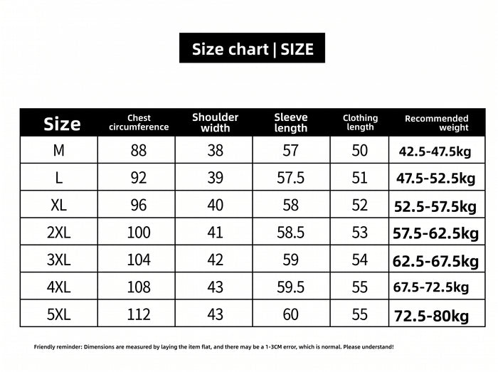 Sizing Details