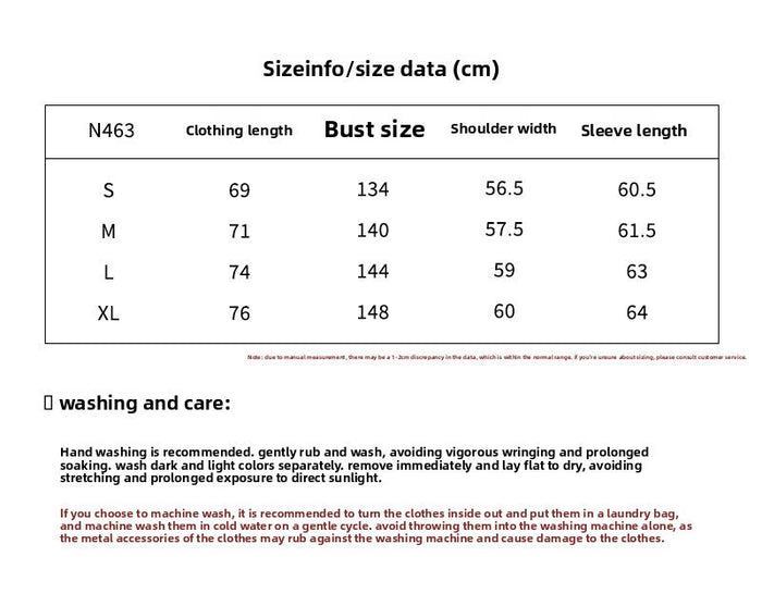 Sizing Details