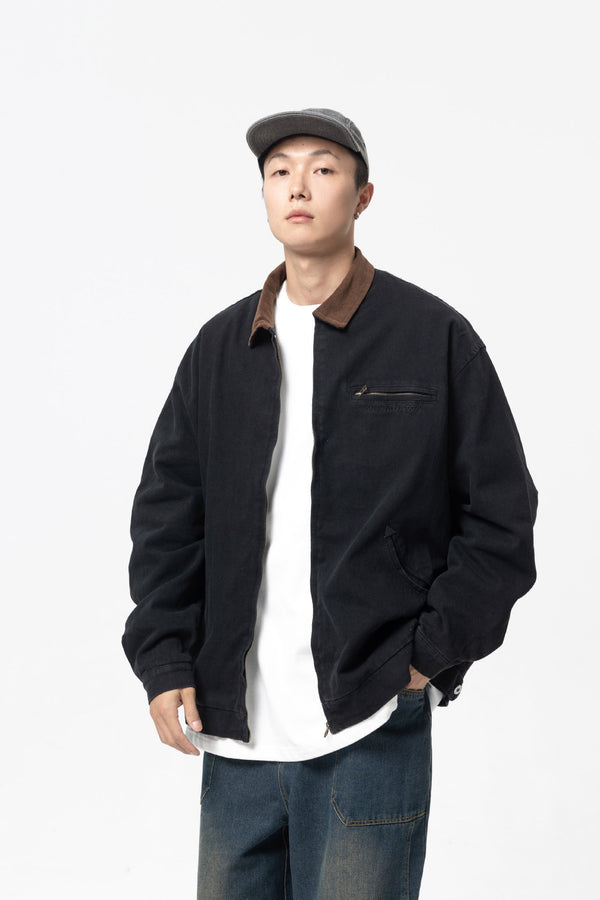 Washed Lapel Jacket