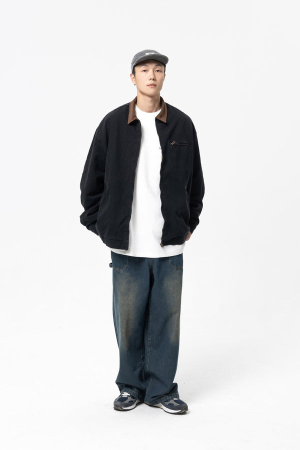 Washed Lapel Jacket