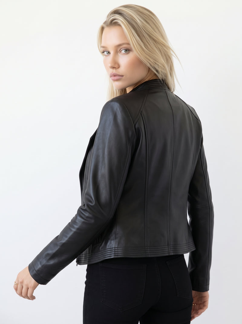 Slim-Fit Biker Jacket