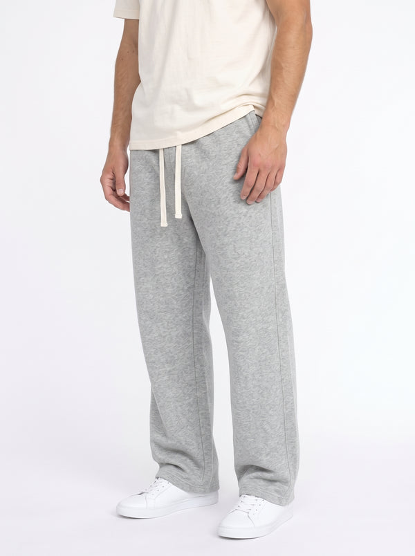 Wide-Leg Cotton Trousers