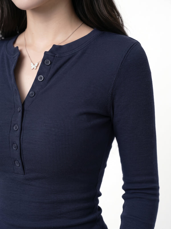 Button-Up Nursing Top