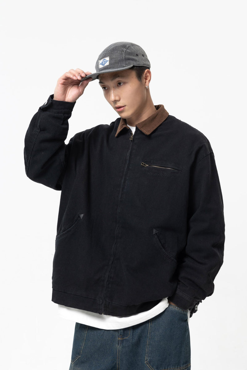 Washed Lapel Jacket